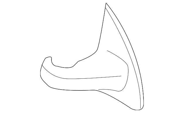 1C0-853-273-H Деталь HINGE COVER, LEFT