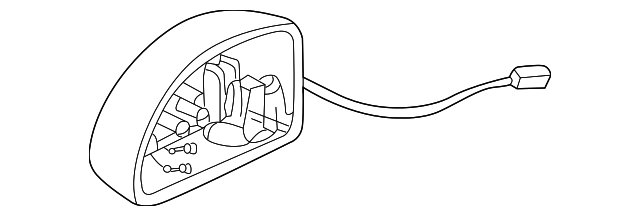 1C1-857-505-GRU Деталь HOUSING, LEFT
