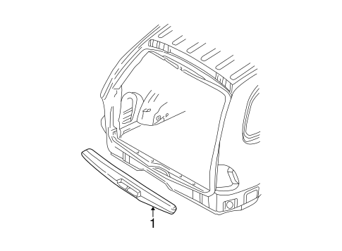 Town & Country INTERIOR TRIM - REAR BODY
