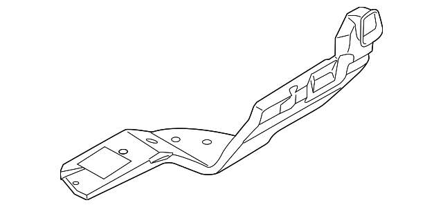 97360-C2000 Деталь FLOOR DUCT, LEFT