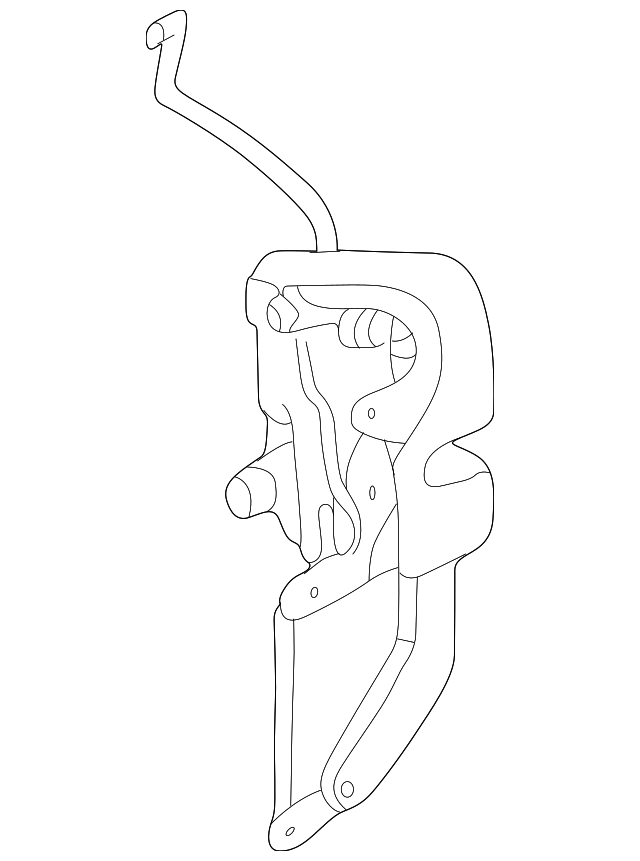 MR512240 LATCH ASSY, RIGHT