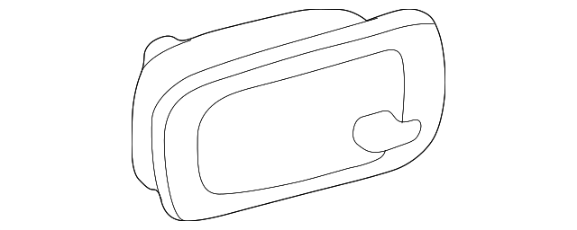 MR655490 HANDLE BEZEL, LEFT