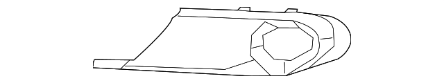 5C6-853-665-C-9B9 OUTER GRILLE, LEFT