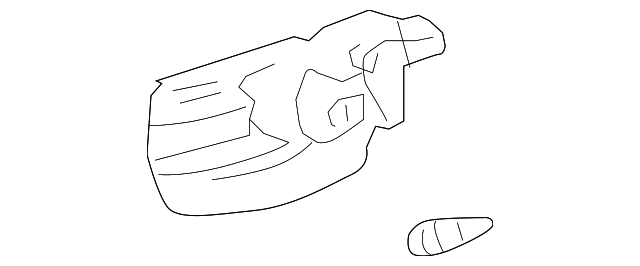 69205-02100-B1 HANDLE, INSIDE, RIGHT