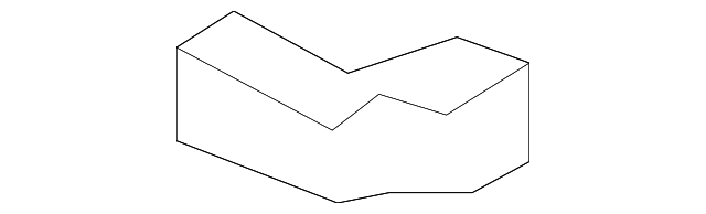 82857-SZA-A01ZA Деталь COVER, L. RR. SEAT BELT STAY *NH167L* (G