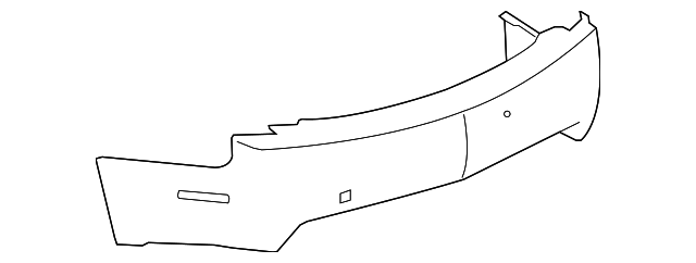 15896232 Деталь BUMPER COVER