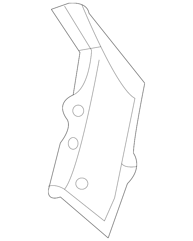 7324354G00 Деталь LOWER C'MEMBER BRACE