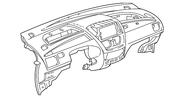 7311159J51P4Z Деталь INSTRUMENT PANEL