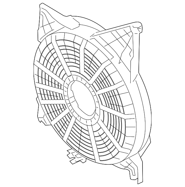 97735-2J200 Деталь FAN SHROUD