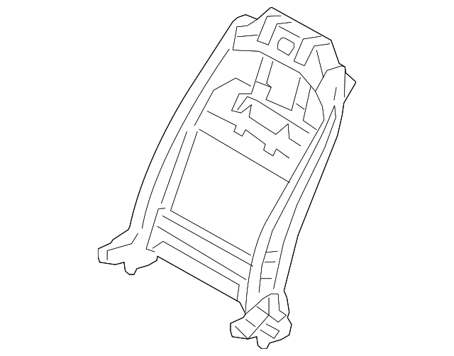 88310-3W150 Деталь SEAT BACK FRAME