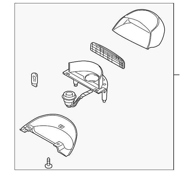 92750-3C1509P-DS Деталь HIGH MOUNT LAMP