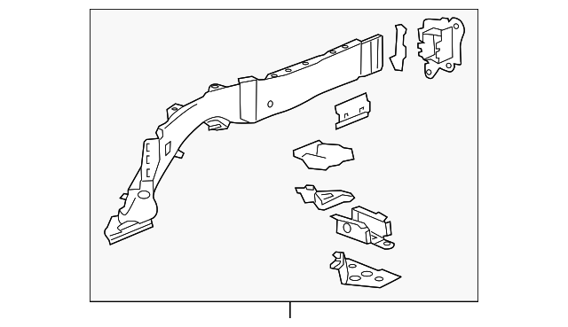 22860847 RAIL ASSY, LEFT
