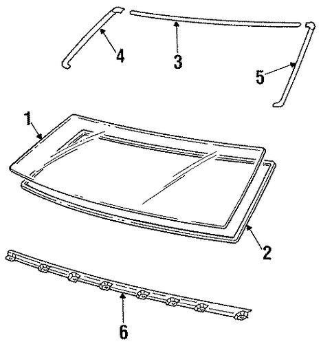Colt GLASS - WINDSHIELD