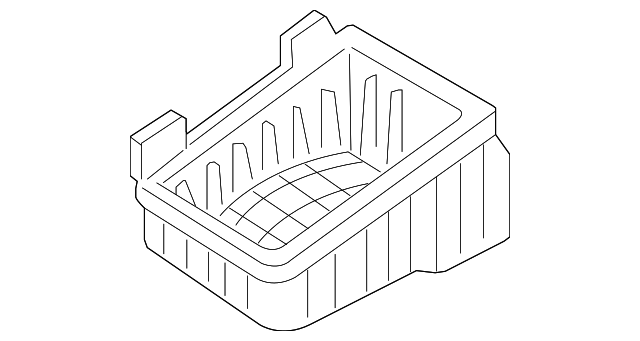 28112-2C100 Деталь AIR CLEANER BODY