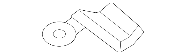 28114-2C000 Деталь AIR CLEANER BODY MOUNT BRACKET