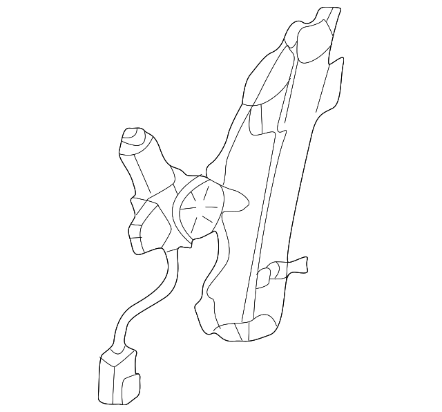 72210-S84-A03 Деталь POWER WINDOW REGULATOR ASSEMBLY (PASSENG