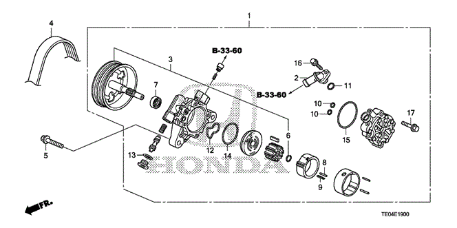 ACCORD COUPE P.S. PUMP (L4)