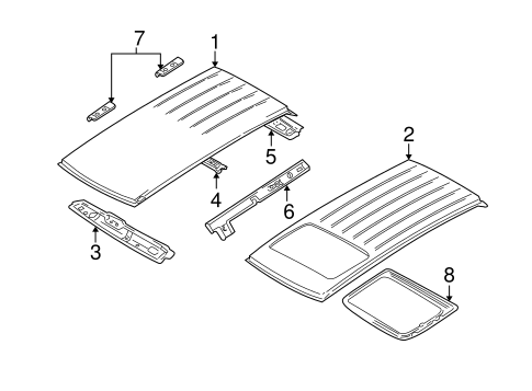 XL-7 ROOF & COMPONENTS