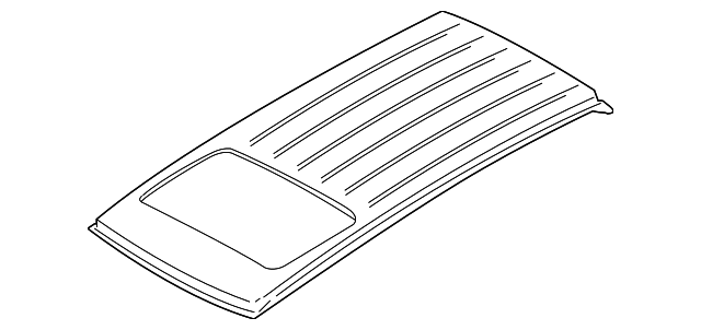6511152D10 Деталь ROOF PANEL