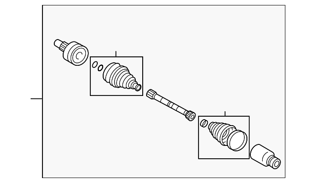 5L8Z-3A427-C Деталь AXLE ASSY