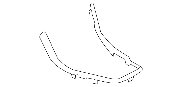 FT4Z-58045A76-CA Деталь TRIM BEZEL