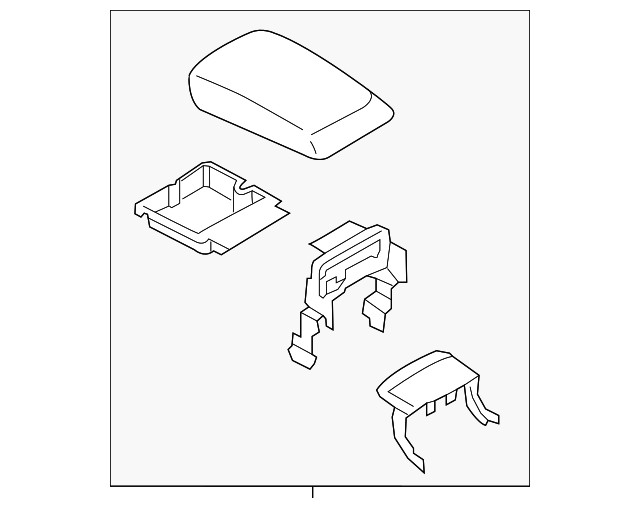 EM2Z-5806024-AA Деталь ARMREST