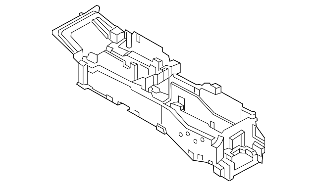 FT4Z-58045B30-AA Деталь CONSOLE BASE