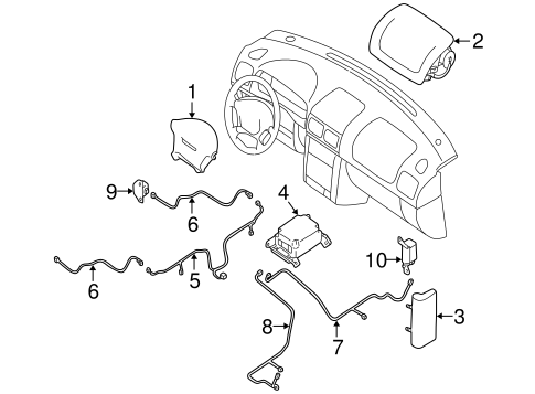 Forester AIR BAG COMPONENTS