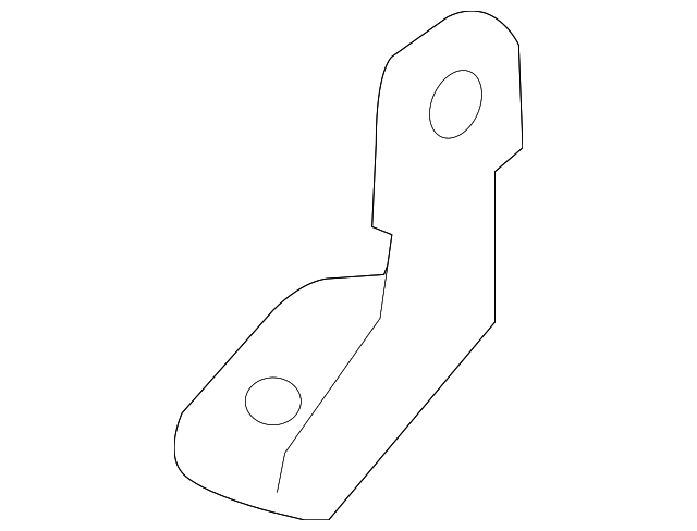 MR140229 Деталь SEAT BACK ASSY HINGE, LEFT