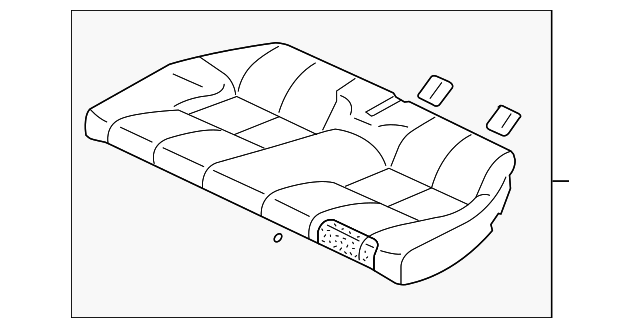 MN121055HA Деталь SEAT CUSHION
