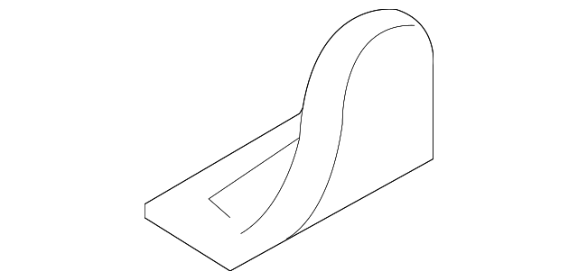 MR140232 Деталь SEAT BACK ASSY HINGE, RIGHT