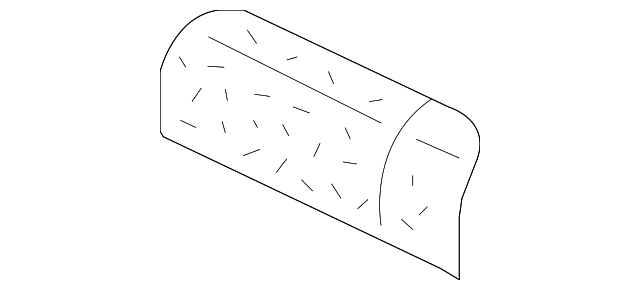 MN177453 Деталь SEAT CUSHION PAD