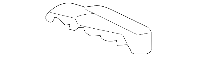 81396-S3V-A20ZB Деталь COVER, RR. MIDDLE SEAT FOOT (INNER) *YR2