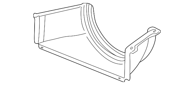 15196053 Деталь LOWER SHROUD