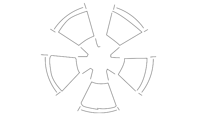 52910-3L110 Деталь WHEEL, ALLOY