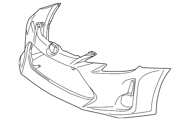52119-21923 BUMPER COVER