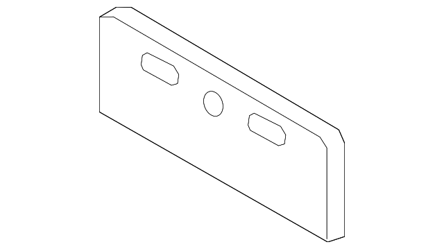 52114-21050 LICENSE BRACKET