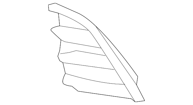 52128-21080 HOLE COVER, LEFT