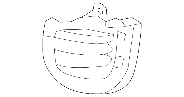 52437-21040 LAMP COVER, RIGHT