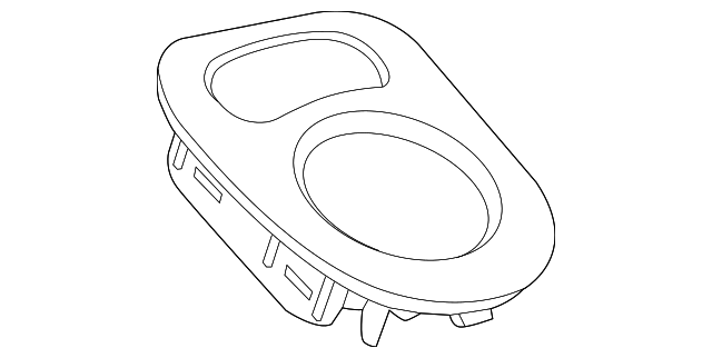 1RZ31JD7AA Деталь MIRROR SWITCH BEZEL, LEFT