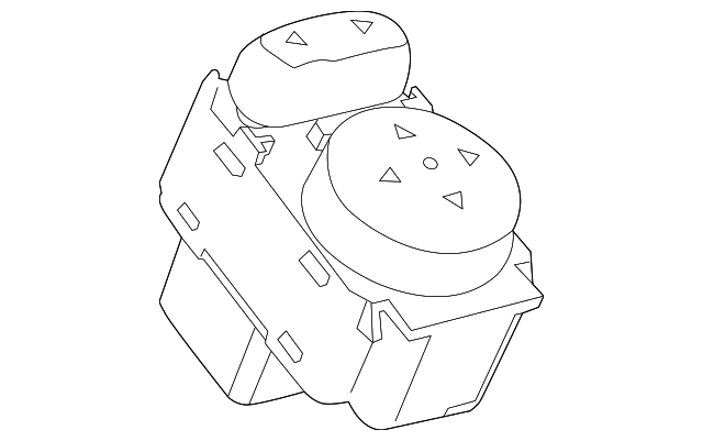 1UG24JD7AB Деталь MIRROR SWITCH, LEFT