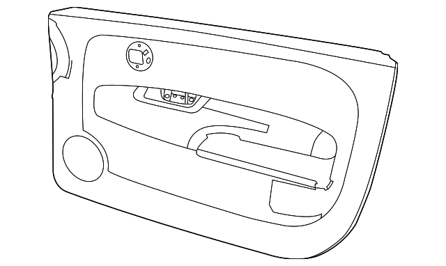 1SD05KAMAM Деталь DOOR TRIM PANEL, RIGHT