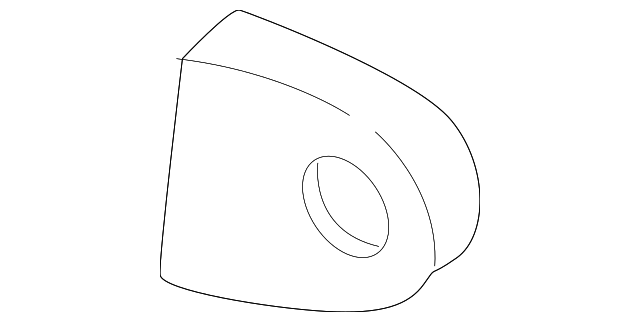 XL2Z78610C94AAA Деталь SUPPORT COVER, RIGHT