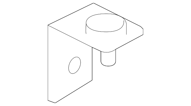 5027109AB Деталь SUPPORT BRACKET, LEFT