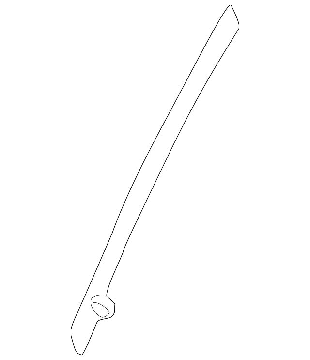 75549-42011 Деталь REVEAL MOLDING FASTENER, LEFT