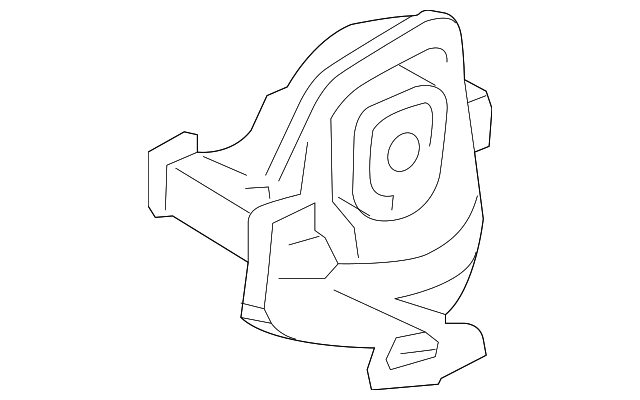 8R0-199-381-AK MOTOR MOUNT, RIGHT
