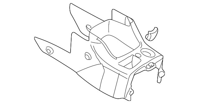 MR791354 FRONT CONSOLE