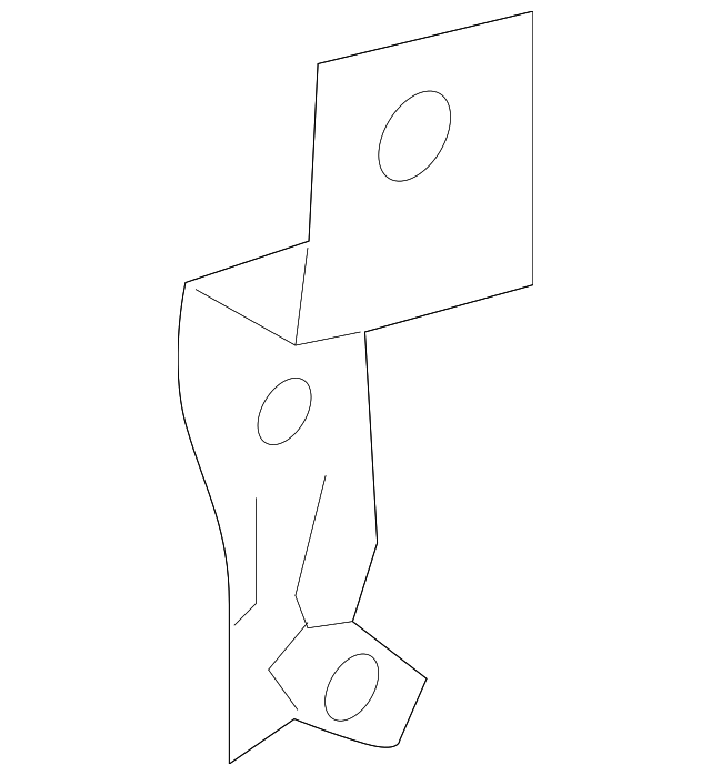 925522Y91A OUTLET HOSE BRACKET