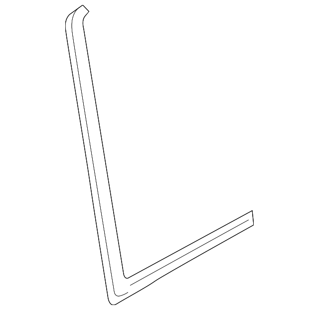 MR991363 Деталь LIFT GATE GLASS SEAL STRIP