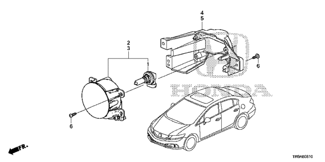 CIVIC SEDAN FOGLIGHT (1)
